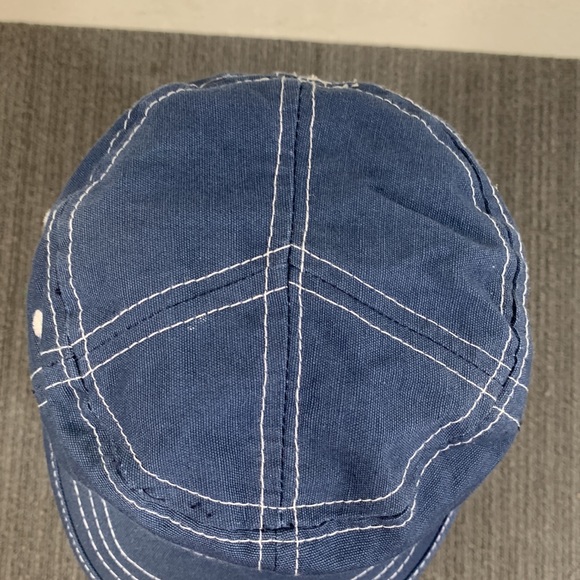 Cadet Hat Infant Size 12-18 mos Blue Adjustable Strapback Cap - Picture 5 of 13